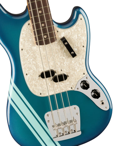 Fender Vintera II 70s Competition Mustang Bass RW, Competition Burgundy
