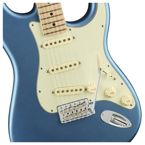 Đàn Guitar Điện Fender American Performer Stratocaster, Maple Fingerboard - Satin Lake Placid Blue