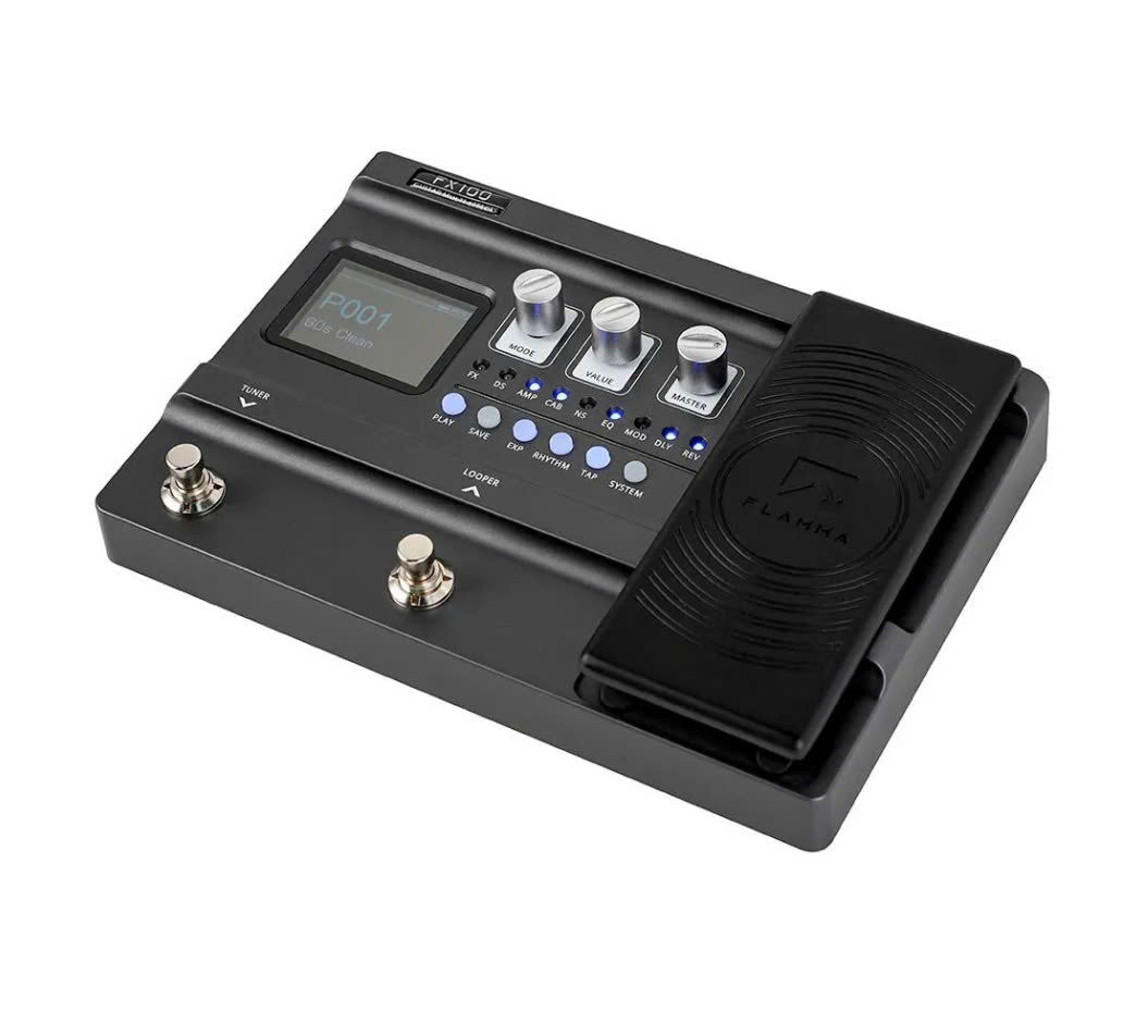 Multi Effect Pedal Guitar Flamma FX-100