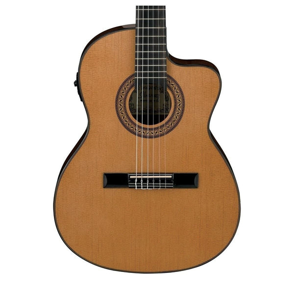 Đàn Guitar Classic Ibanez GA5TCE màu Amber High Gloss