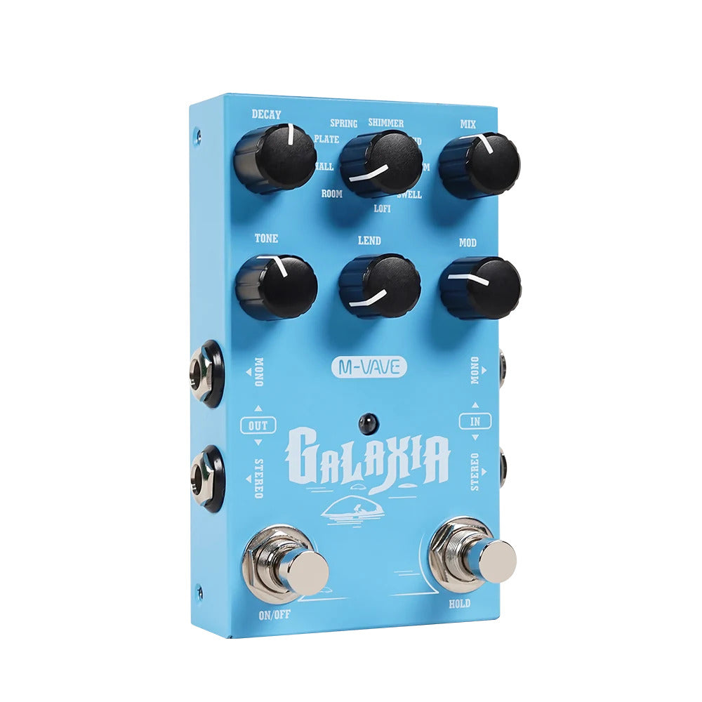 Pedal Guitar M-Vave GALAXIA Reverb Effects Pedal-Mai Nguyên Music