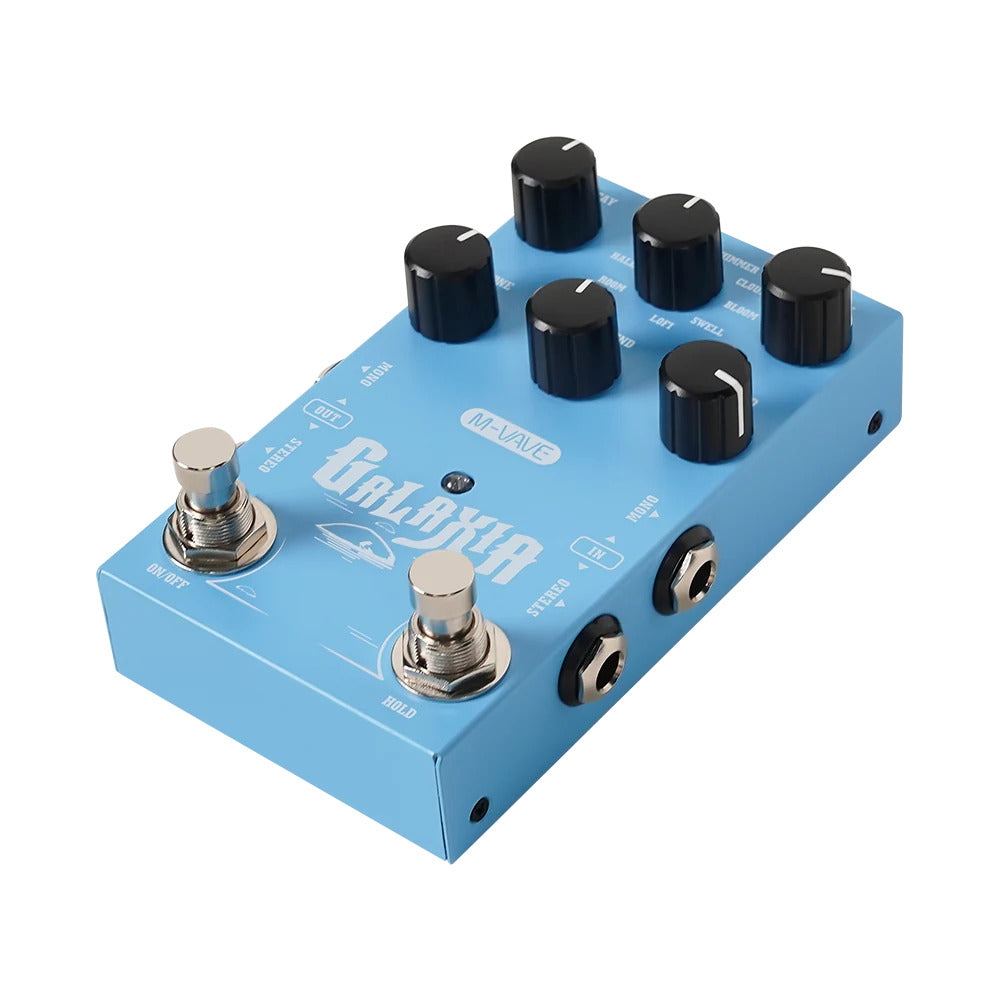 Pedal Guitar M-Vave GALAXIA Reverb Effects Pedal-Mai Nguyên Music