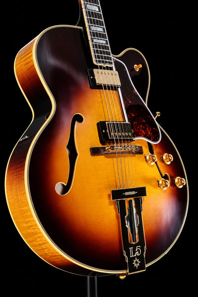 Đàn Guitar Điện Gibson Historic Collection Custom 1957 L-5 CES Reissue VOS Hollowbody - Vintage Sunburst