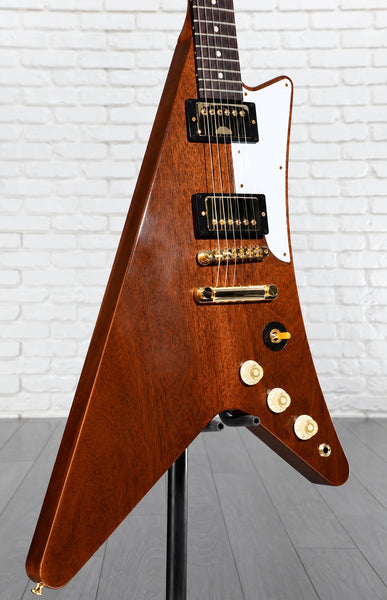 Đàn Guitar Điện Gibson Historic Collection Custom 1957 Mahogany Moderne Reissue VOS - Antique Natural