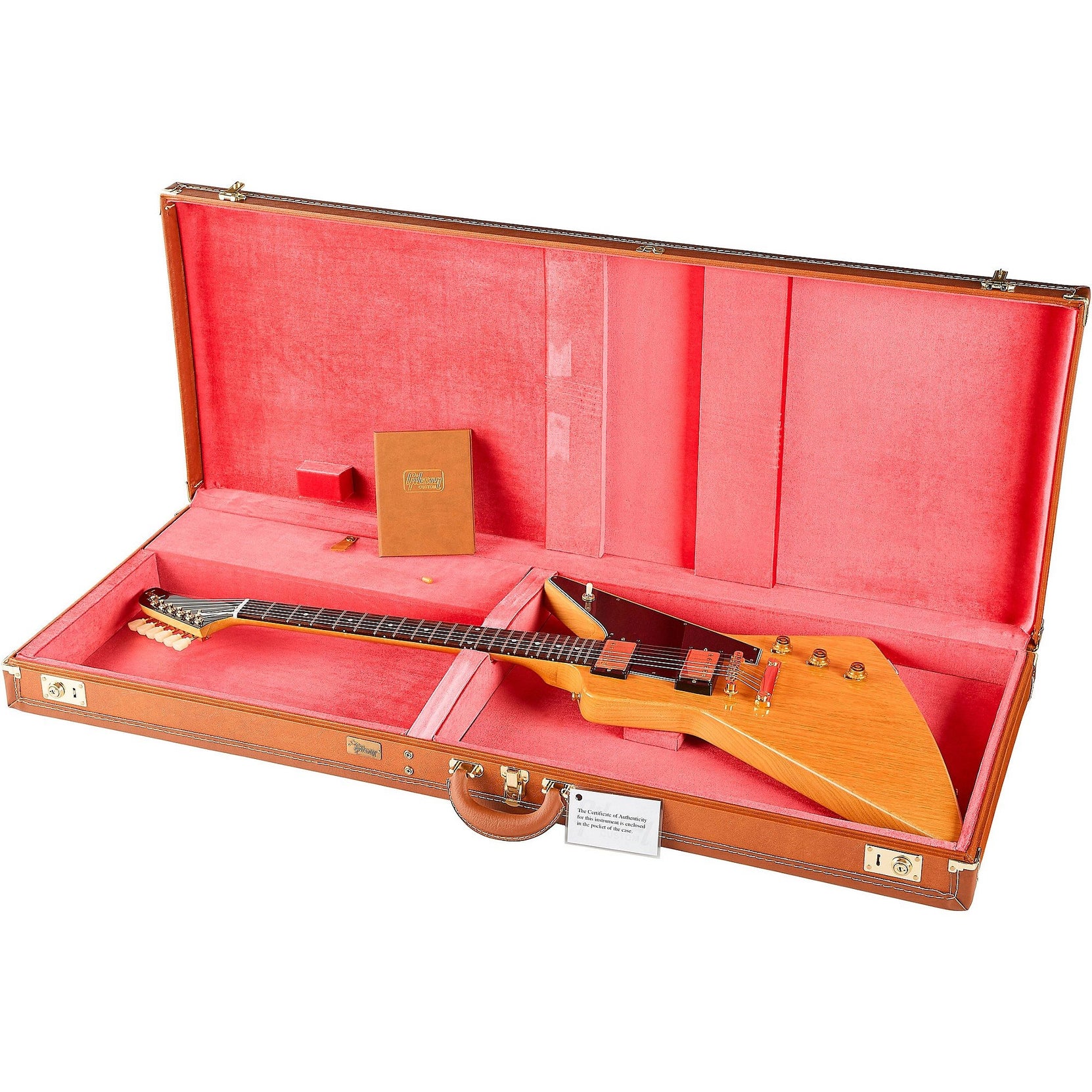 Đàn Guitar Điện Gibson Historic Collection Custom 1958 Korina Explorer Reissue VOS