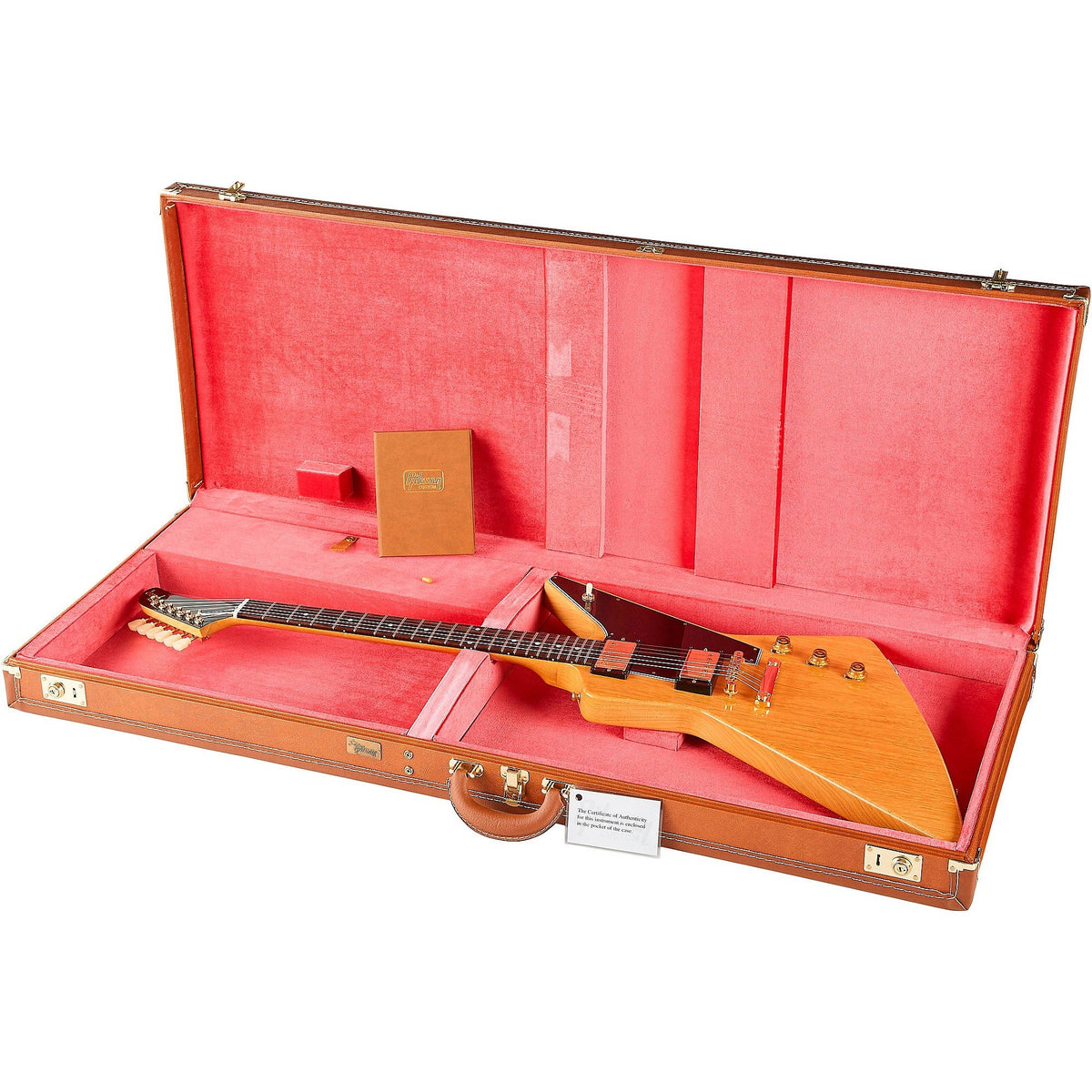 Đàn Guitar Điện Gibson Historic Collection Custom 1958 Korina Explorer Reissue VOS