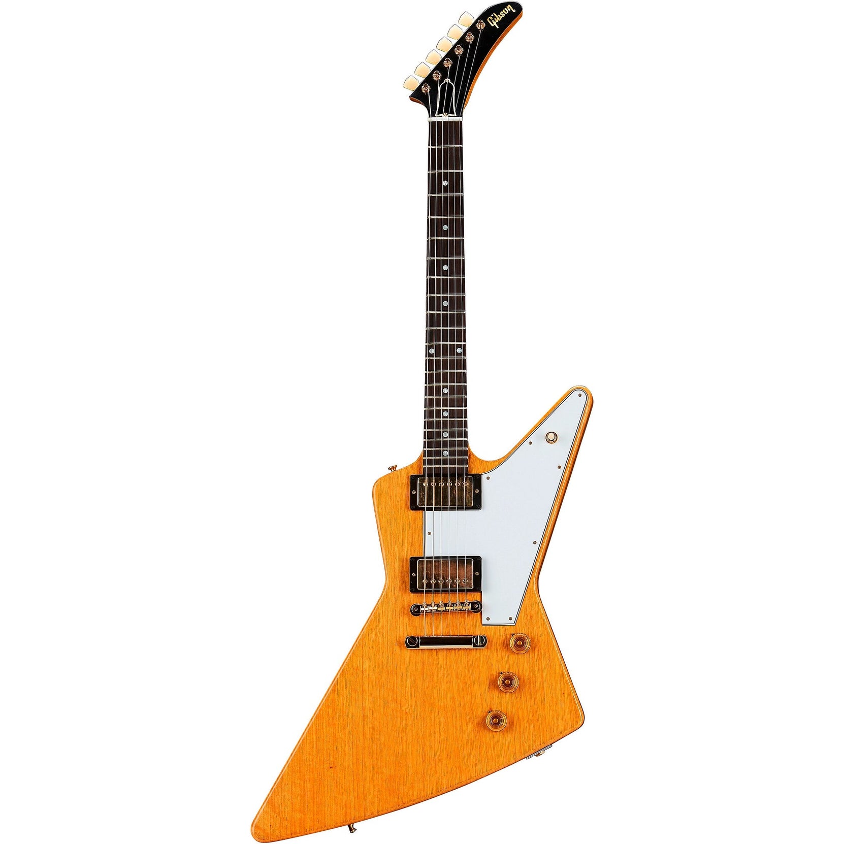 Đàn Guitar Điện Gibson Historic Collection Custom 1958 Korina Explorer Reissue VOS