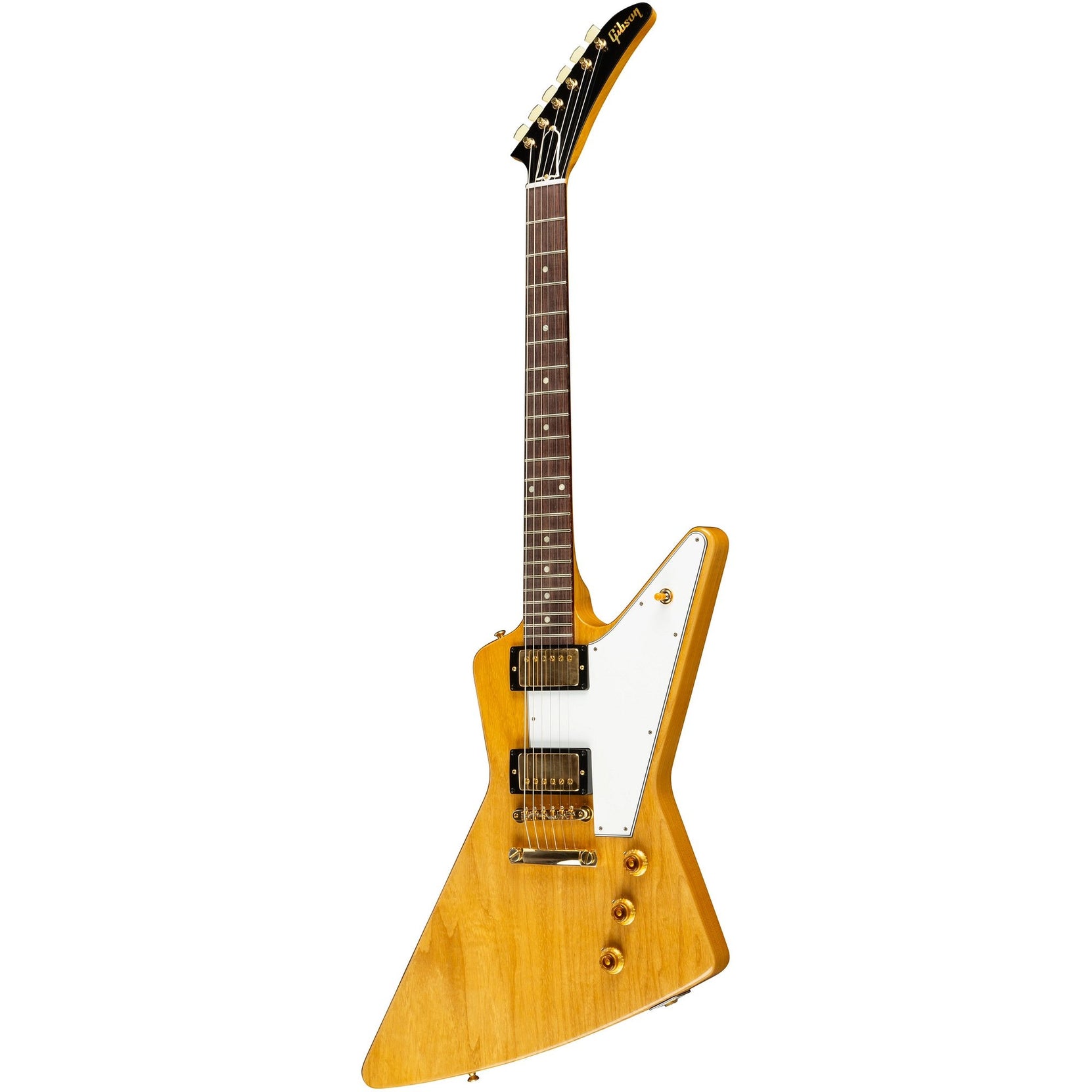 Đàn Guitar Điện Gibson Historic Collection Custom 1958 Korina Explorer Reissue VOS