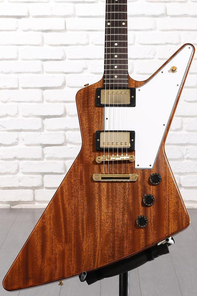 Đàn Guitar Điện Gibson Historic Collection Custom 1958 Mahogany Explorer Reissue VOS - Antique Natural
