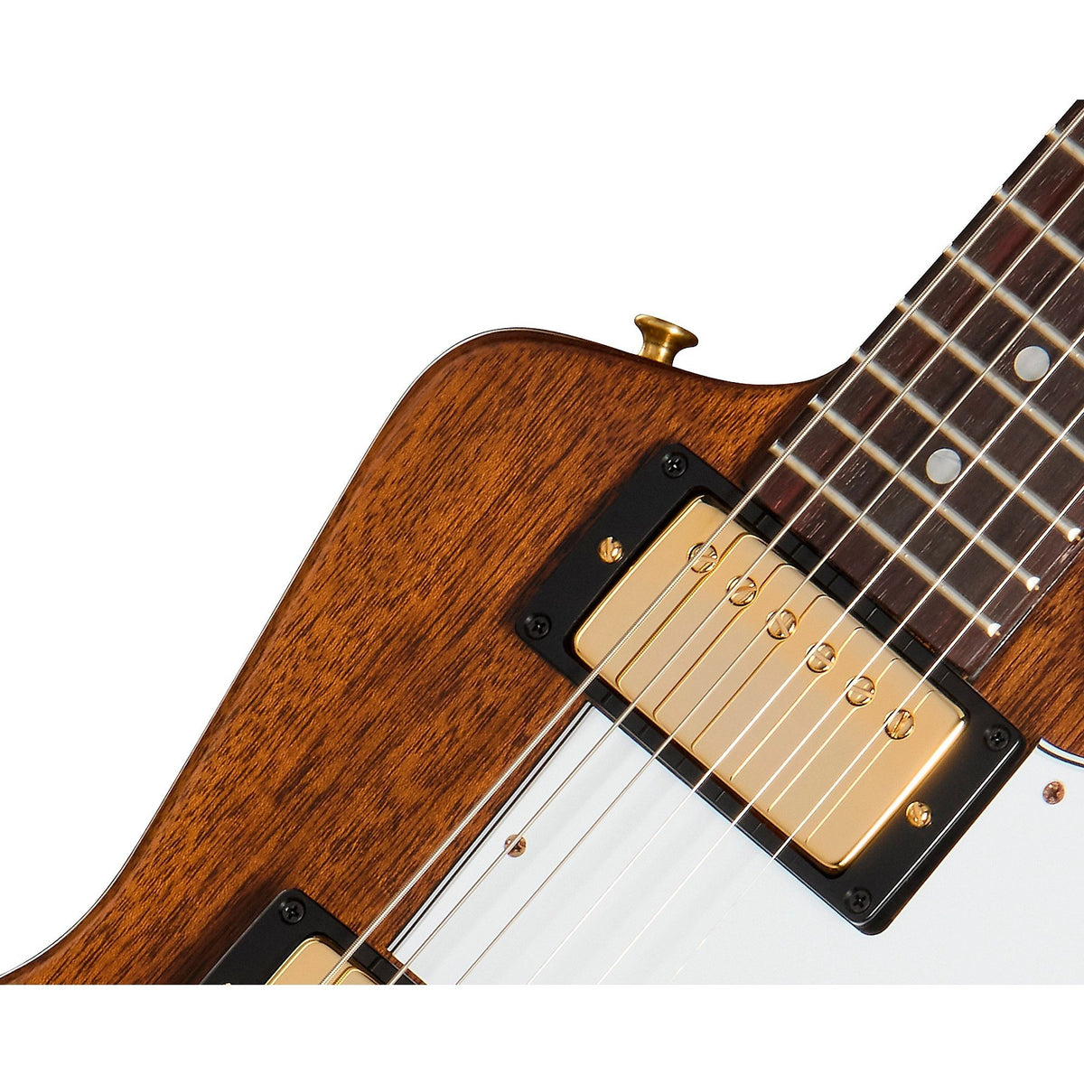 Đàn Guitar Điện Gibson Historic Collection Custom 1958 Mahogany Explorer Reissue VOS - Antique Natural