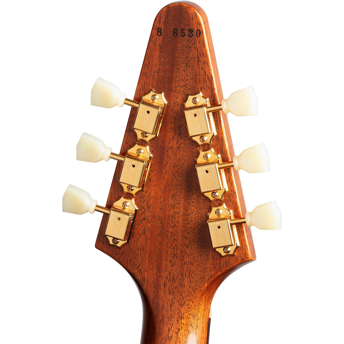 Đàn Guitar Điện Gibson Historic Collection Custom 1958 Mahogany Flying V Reissue VOS - Antique Natural