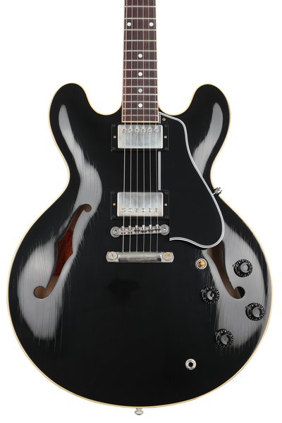 Đàn Guitar Điện Gibson Custom Murphy Lab 1959 ES-335 Reissue Ultra Light Aged Semi-Hollow - Ebony
