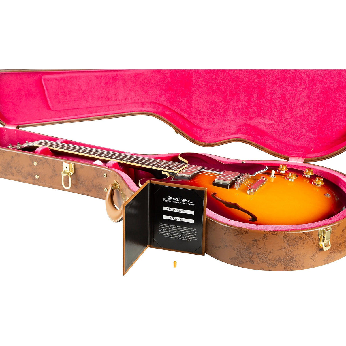 Đàn Guitar Điện Gibson Historic Collection Custom 1959 ES-335 Reissue VOS Semi-Hollowbody