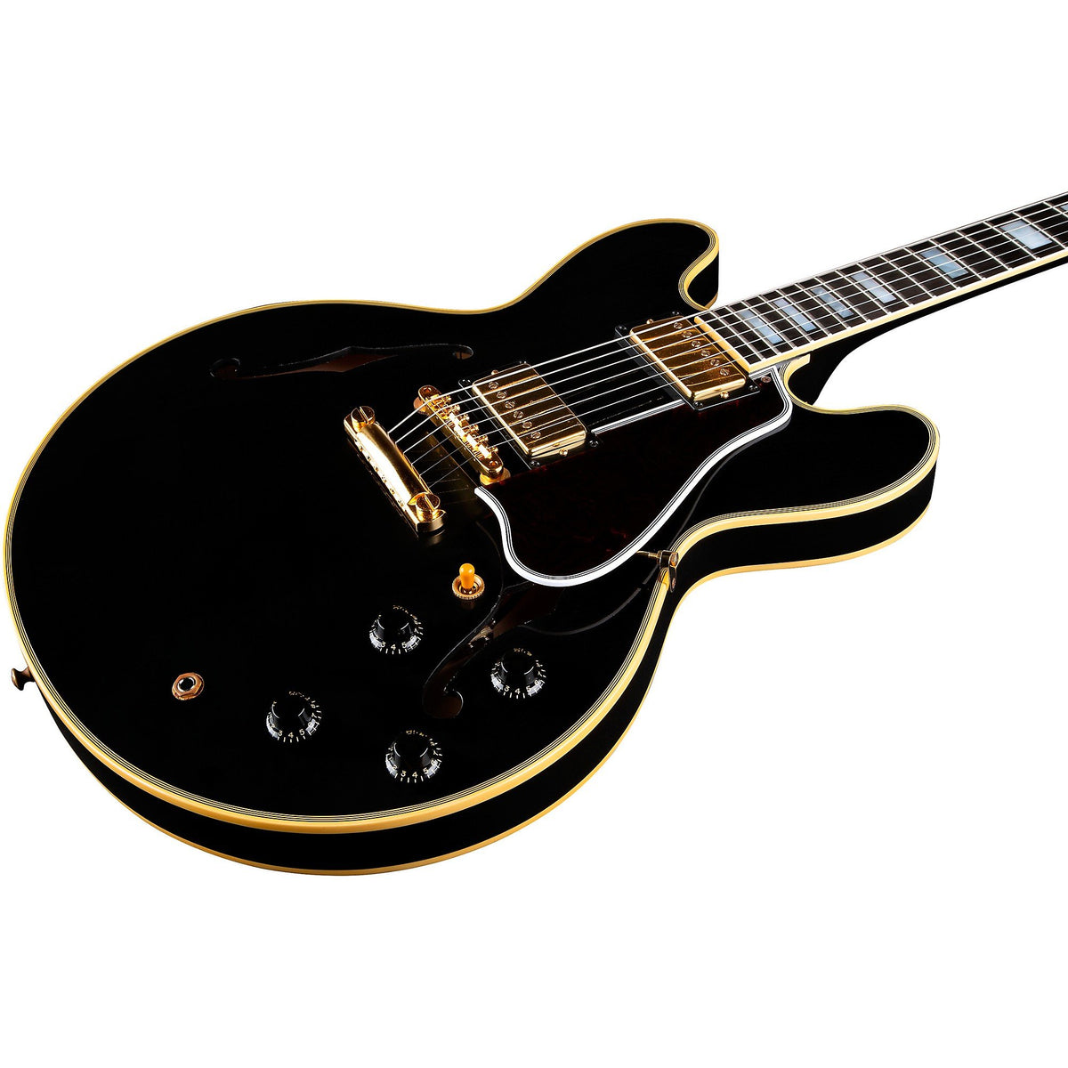 Đàn Guitar Điện Gibson Custom Murphy Lab 1959 ES-355 Reissue Ultra Light Aged Semi-Hollowbody - Ebony