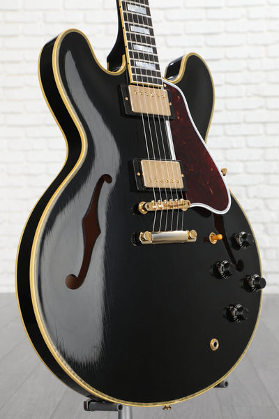Đàn Guitar Điện Gibson Custom Murphy Lab 1959 ES-355 Reissue Ultra Light Aged Semi-Hollowbody - Ebony