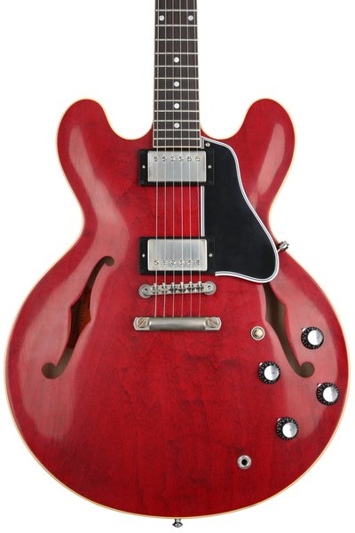 Đàn Guitar Điện Gibson Custom Murphy Lab 1961 ES-335 Reissue Ultra Light Aged Semi-Hollowbody - 60s Cherry