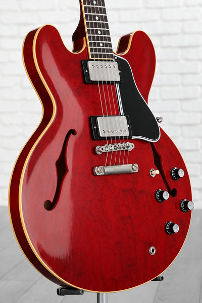 Đàn Guitar Điện Gibson Custom Murphy Lab 1961 ES-335 Reissue Ultra Light Aged Semi-Hollowbody - 60s Cherry