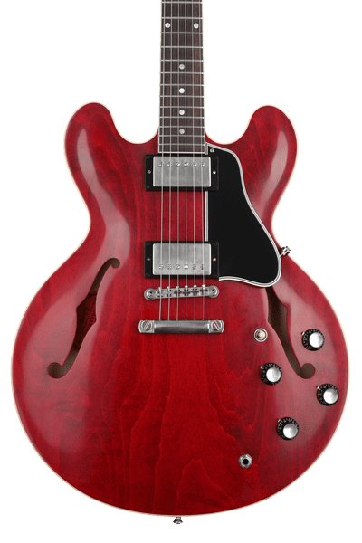 Đàn Guitar Điện Gibson Historic Collection Custom 1961 ES-335 Reissue VOS Semi-Hollowbody - 60s Cherry