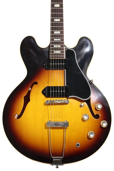 Đàn Guitar Điện Gibson Historic Collection Custom 1962 ES-330 Reissue VOS Hollowbody - Vintage Burst