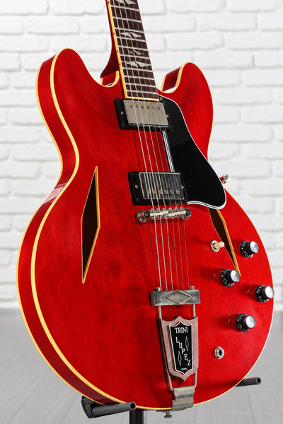 Đàn Guitar Điện Gibson Custom 1964 Trini Lopez Standard Reissue VOS Semi-Hollowbody - 60s Cherry