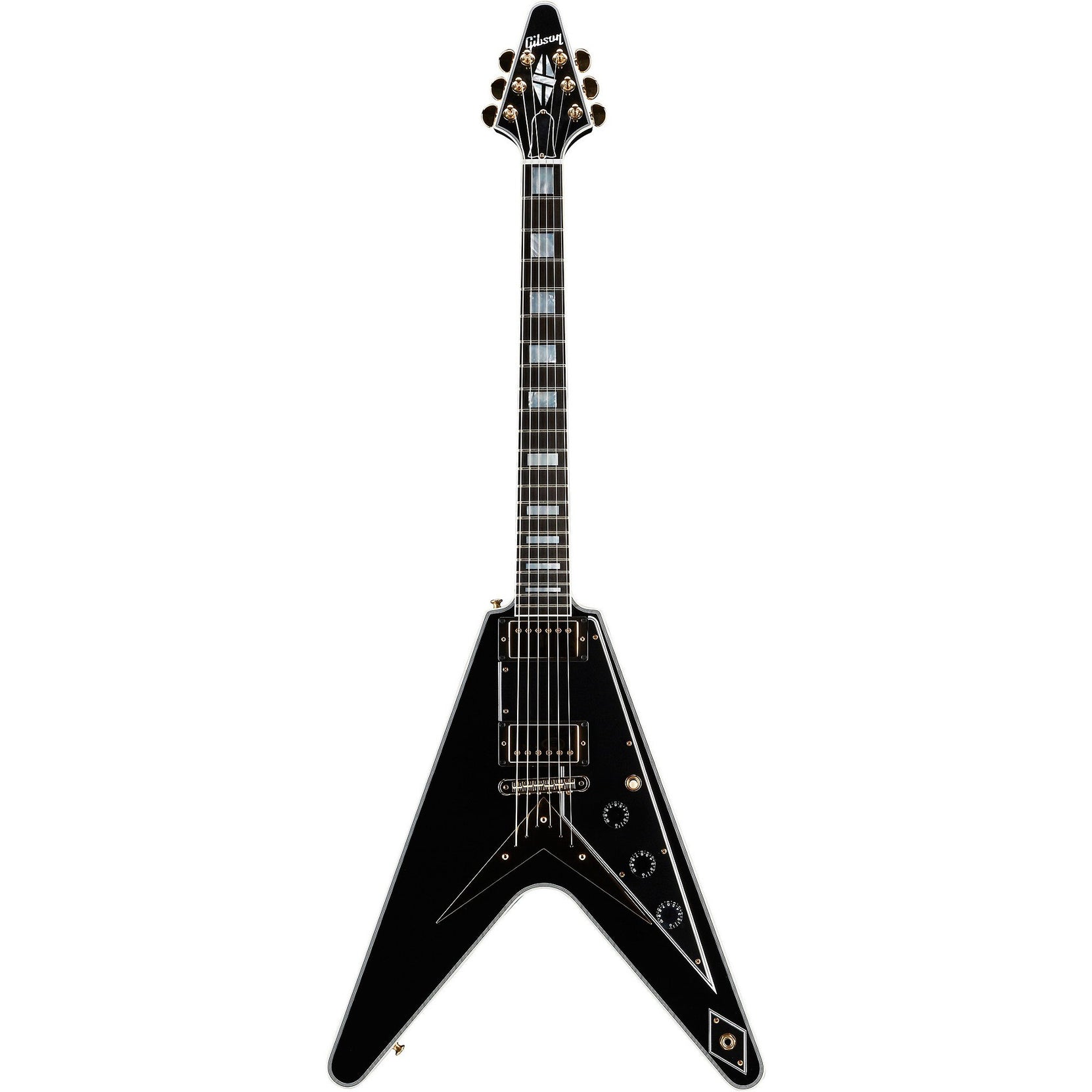 Đàn Guitar Điện Gibson Modern Collection Custom Flying V Custom - Ebony-Mai Nguyên Music