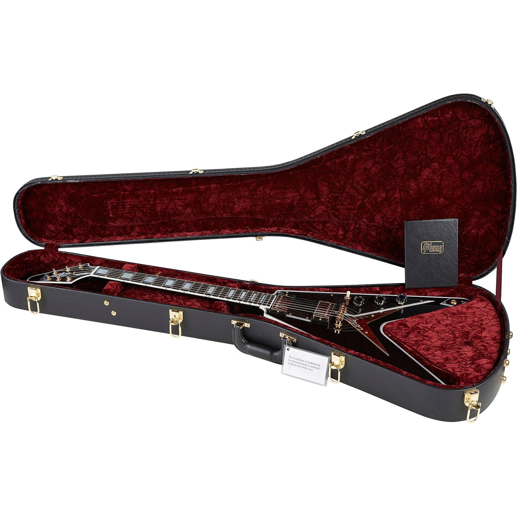 Đàn Guitar Điện Gibson Modern Collection Custom Flying V Custom - Ebony-Mai Nguyên Music