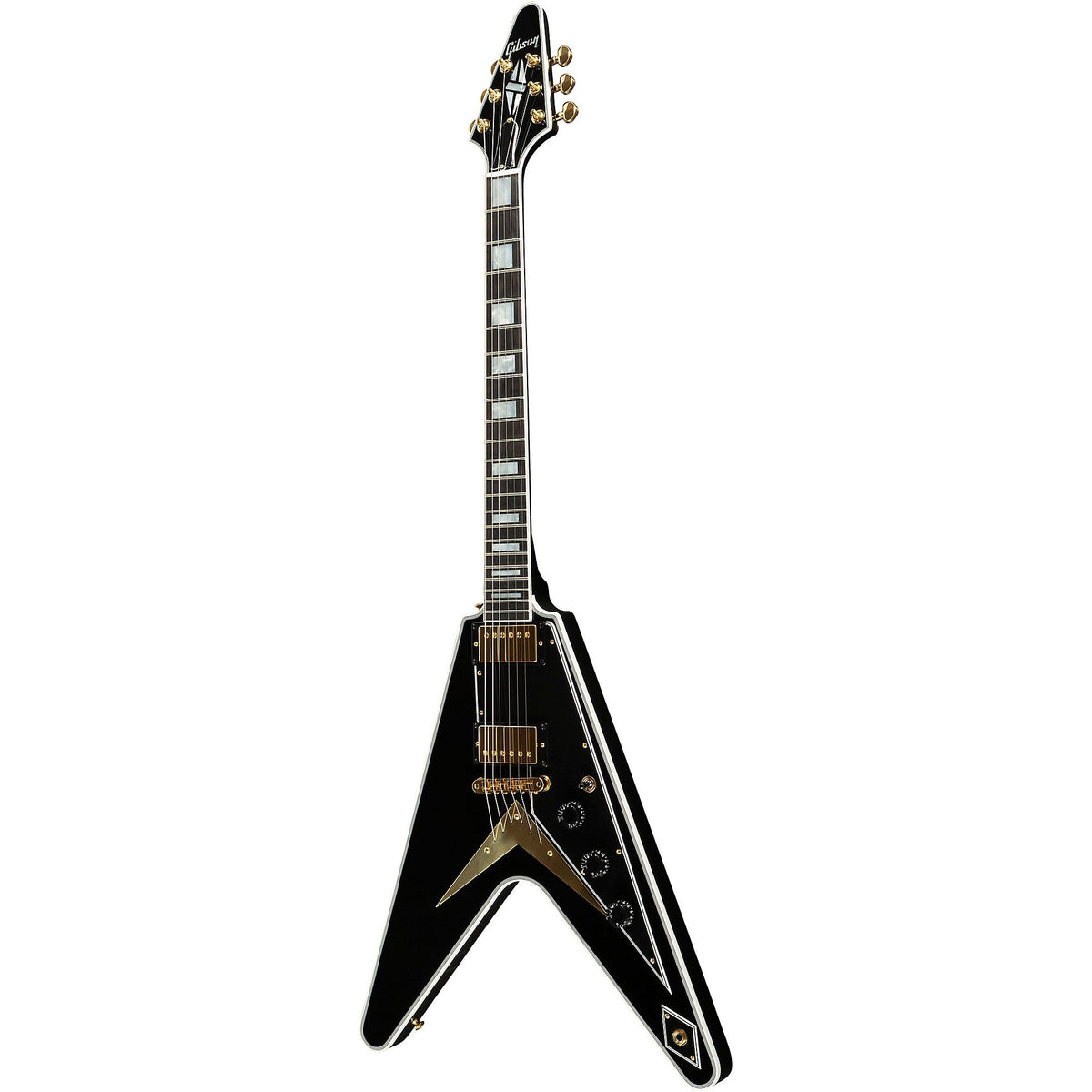 Đàn Guitar Điện Gibson Modern Collection Custom Flying V Custom - Ebony-Mai Nguyên Music
