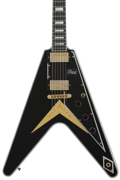Đàn Guitar Điện Gibson Modern Collection Custom Flying V Custom - Ebony