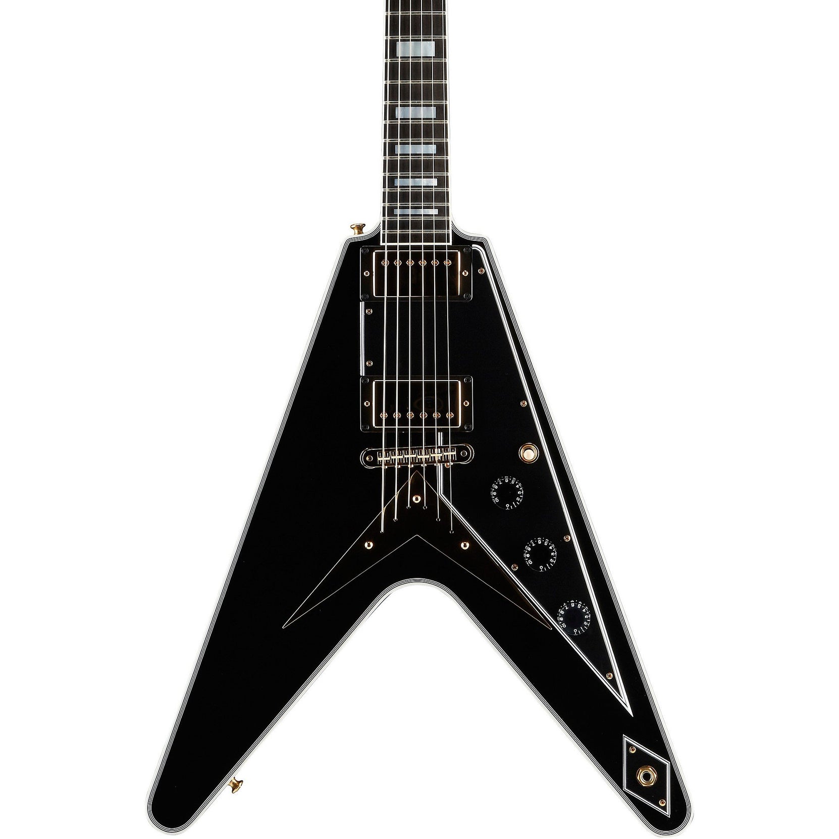 Đàn Guitar Điện Gibson Modern Collection Custom Flying V Custom - Ebony-Mai Nguyên Music