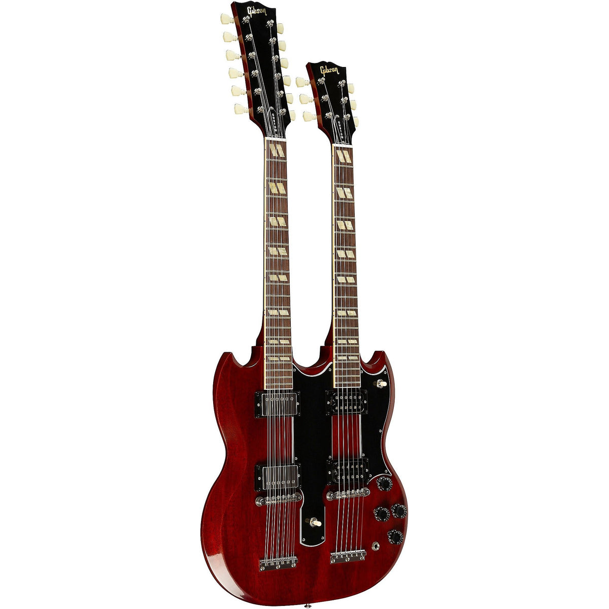 Đàn Guitar Điện Gibson Custom Jimmy Page EDS-1275 Doubleneck VOS Artist - 69s Cherry