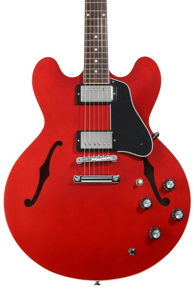 Đàn Guitar Điện Gibson Modern Collection ES-335 Satin Semi-Hollow - Satin Vintage Cherry