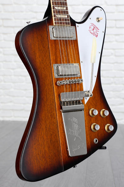 Đàn Guitar Điện Gibson Historic Collection Custom 1963 Firebird V Reissue VOS - Vintage Sunburst