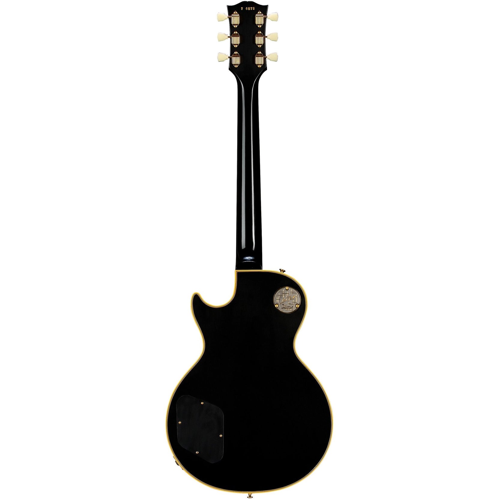 Đàn Guitar Điện Gibson Historic Collection Custom 1957 Les Paul Custom Reissue 3-Pickup VOS - Ebony