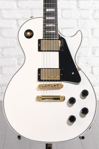 Đàn Guitar Điện Gibson Modern Collection Custom Les Paul Custom - Alpine White