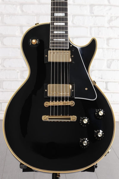 Đàn Guitar Điện Gibson Historic Collection Custom 1968 Les Paul Custom Reissue Gloss - Ebony