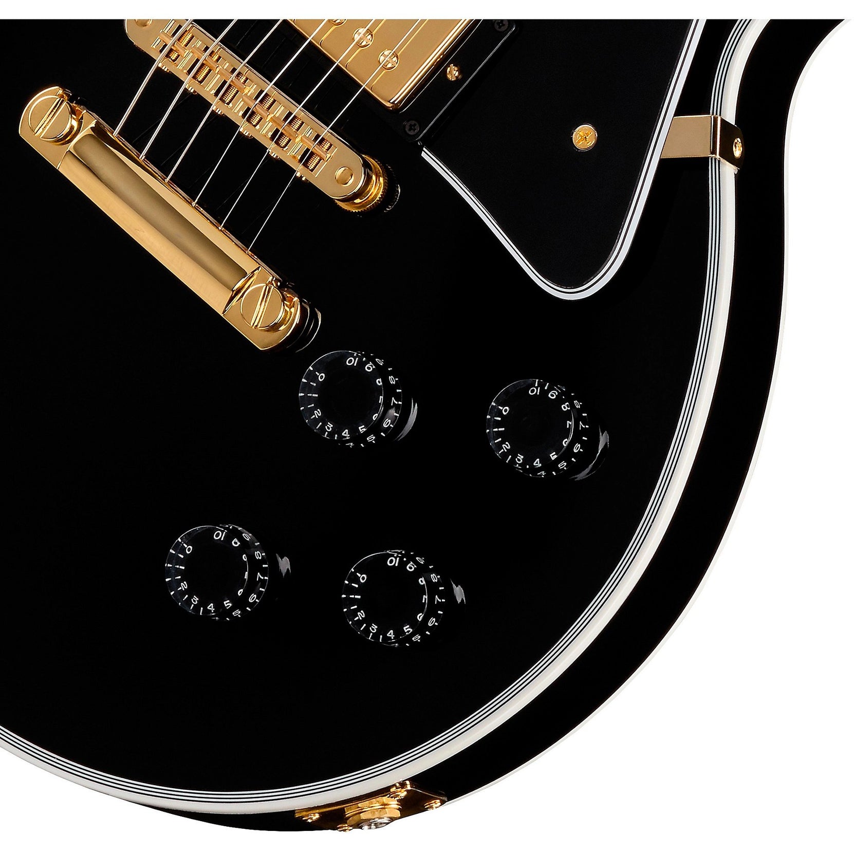 Đàn Guitar Điện Gibson Modern Collection Custom Les Paul Custom Long Scale - Ebony