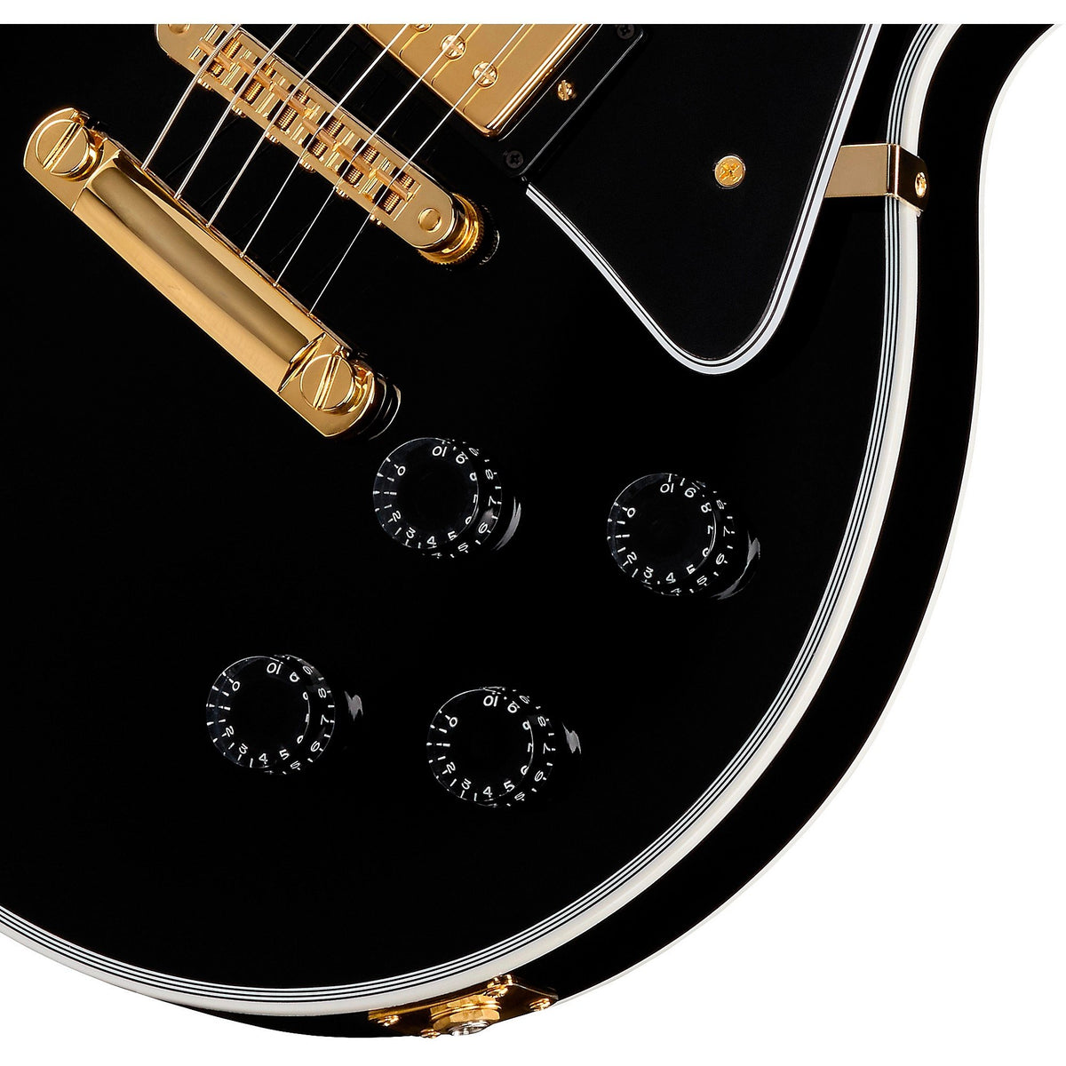 Đàn Guitar Điện Gibson Modern Collection Custom Les Paul Custom Long Scale - Ebony