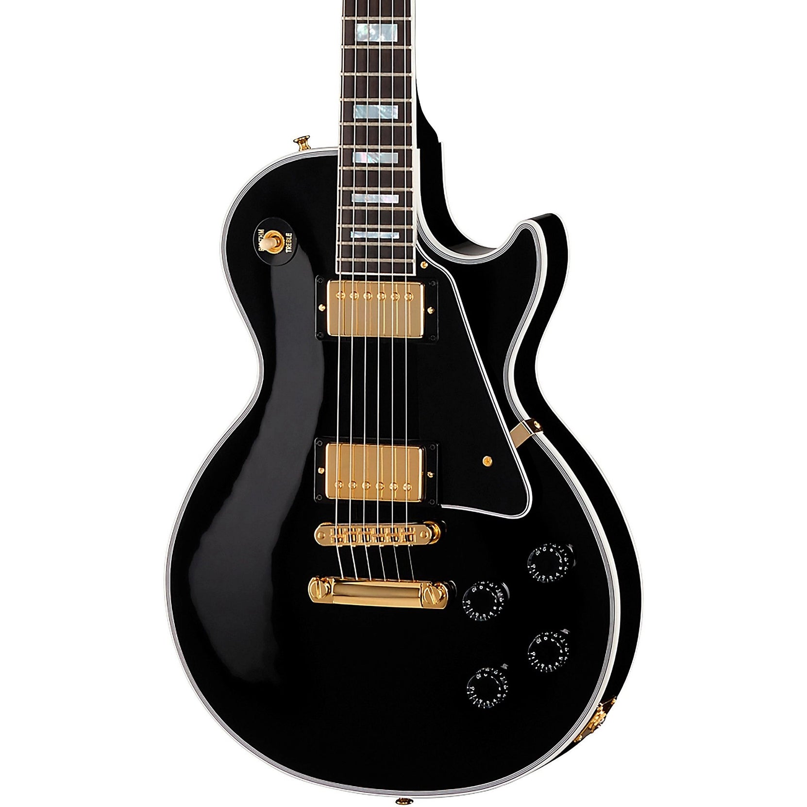 Đàn Guitar Điện Gibson Modern Collection Custom Les Paul Custom Long Scale - Ebony