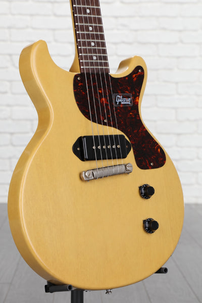 Đàn Guitar Điện Gibson Historic Collection Custom 1958 Les Paul Junior Double-Cut Reissue VOS - TV Yellow