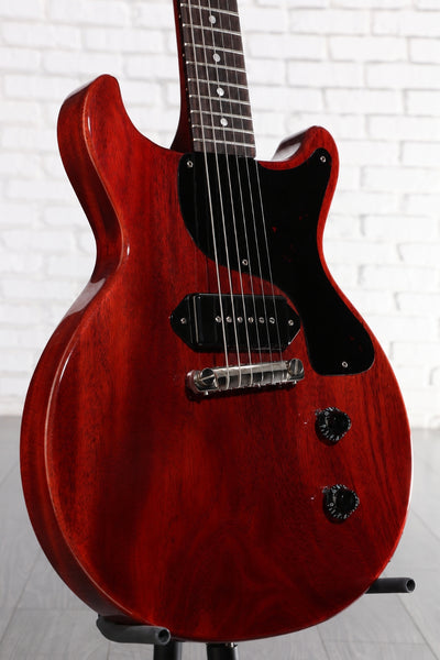 Đàn Guitar Điện Gibson Historic Collection Custom 1958 Les Paul Junior Double-Cut Reissue VOS - Cherry Red