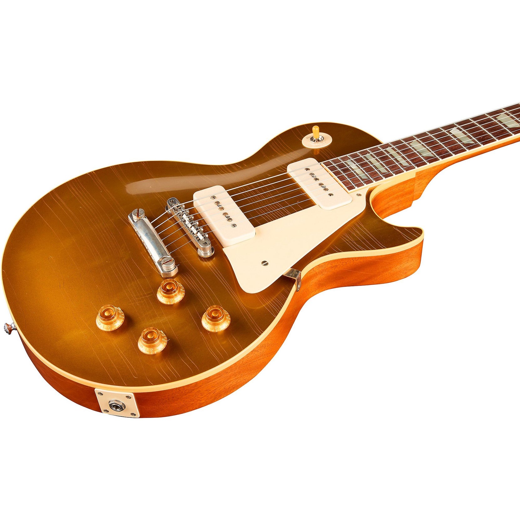 Đàn Guitar Điện Gibson Custom Murphy Lab 1956 Les Paul Goldtop Reissue Ultra Light Aged - Double Gold