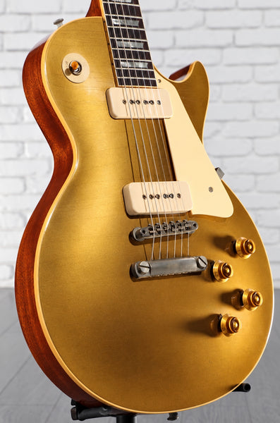 Đàn Guitar Điện Gibson Custom Murphy Lab 1956 Les Paul Goldtop Reissue Ultra Light Aged - Double Gold