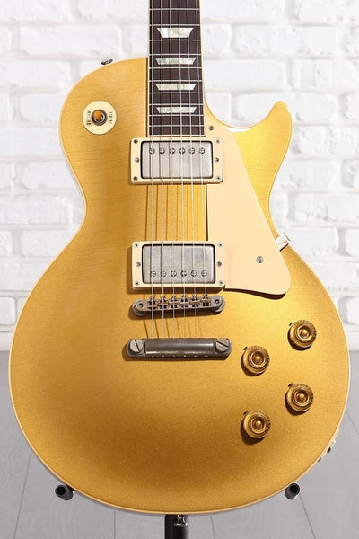 Đàn Guitar Điện Gibson Custom Murphy Lab 1957 Les Paul Goldtop Reissue Ultra Light Aged - Double Gold