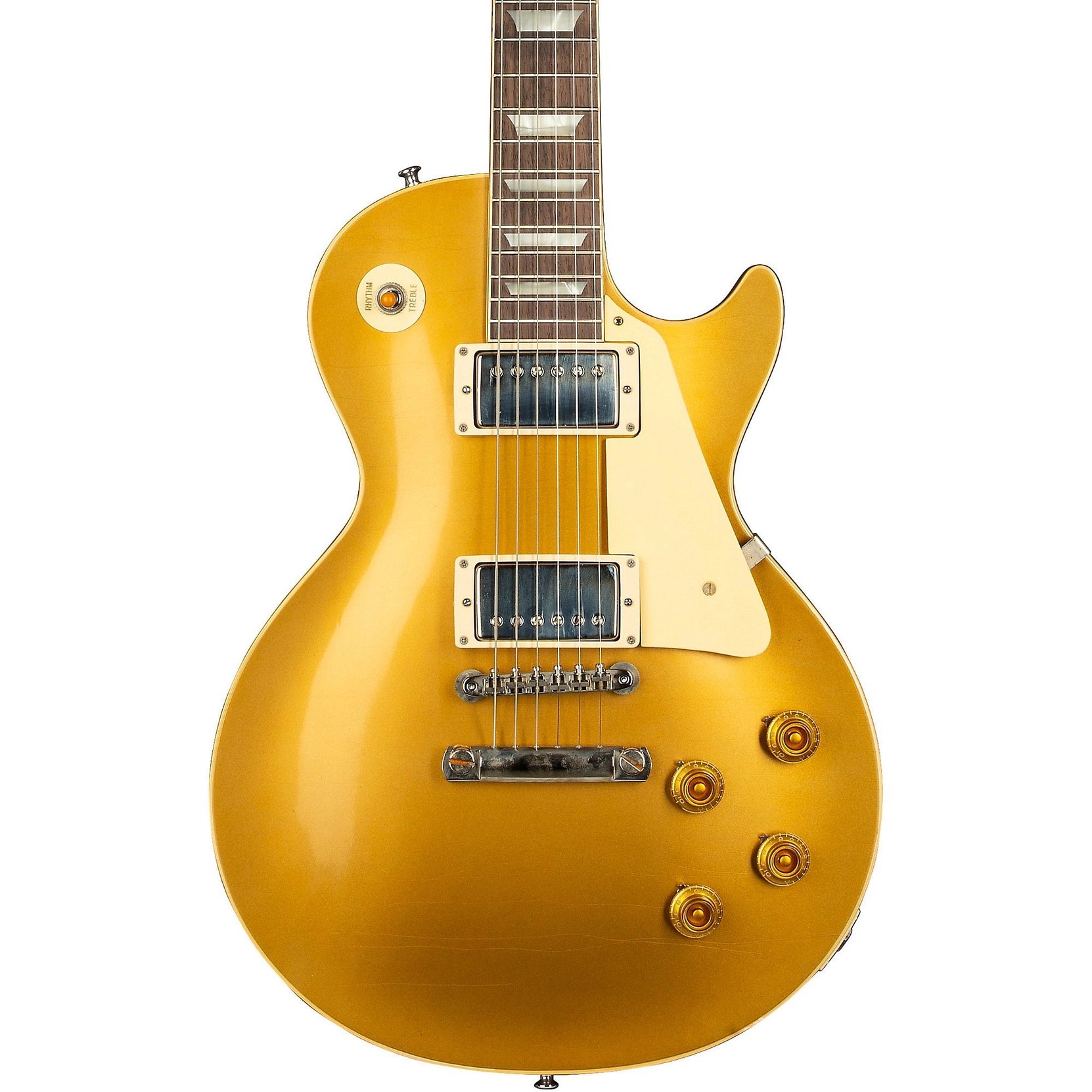Đàn Guitar Điện Gibson Custom Murphy Lab 1957 Les Paul Goldtop Reissue Ultra Light Aged - Double Gold