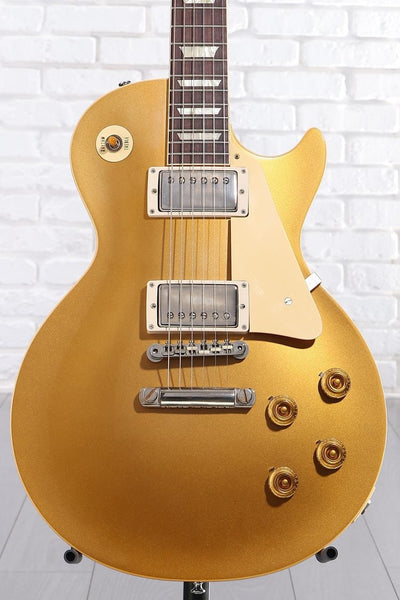 Đàn Guitar Điện Gibson Historic Collection Custom 1957 Les Paul Goldtop Reissue VOS - Double Gold w/Dark Back