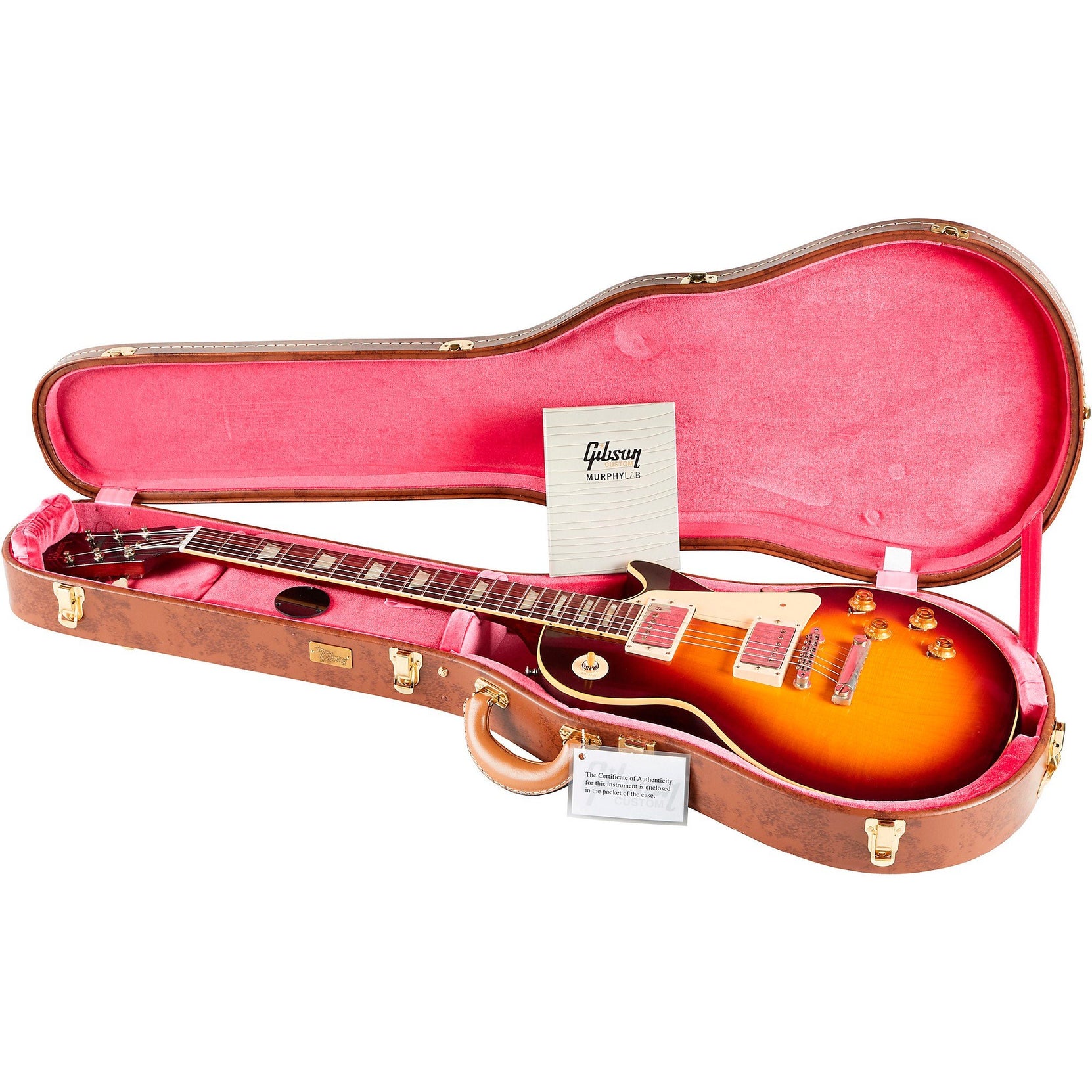 Đàn Guitar Điện Gibson Custom Murphy Lab 1958 Les Paul Standard Reissue Ultra Light Aged