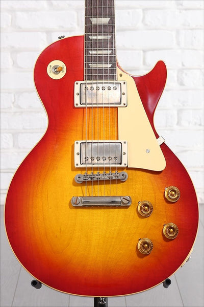 Đàn Guitar Điện Gibson Historic Collection Custom 1958 Les Paul Standard Reissue VOS - Washed Cherry Sunburst