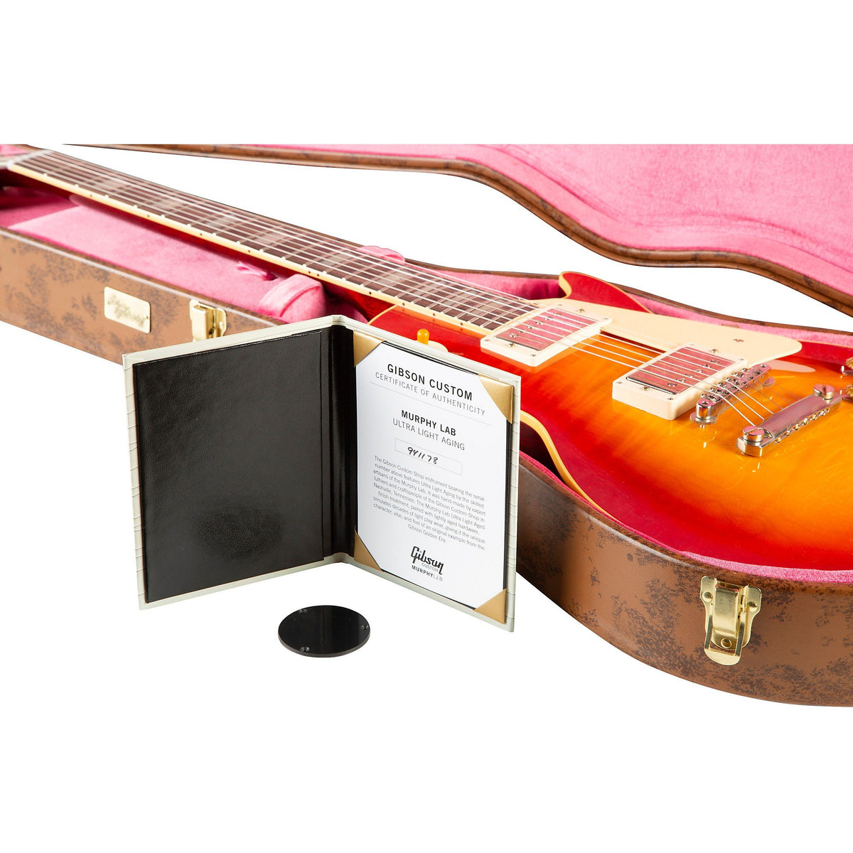 Đàn Guitar Điện Gibson Custom Murphy Lab 1959 Les Paul Standard Reissue Ultra Light Aged