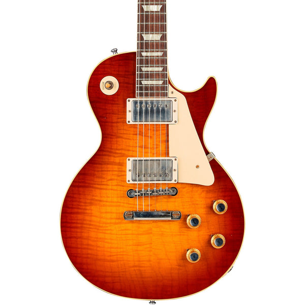 Đàn Guitar Điện Gibson Custom Murphy Lab 1960 Les Paul Standard Reissue Ultra Light Aged - Wide Tomato Burst