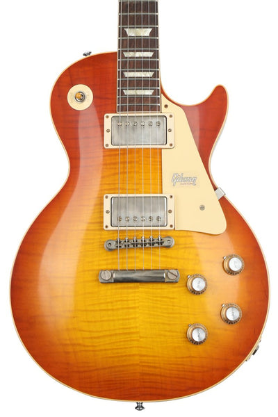 Đàn Guitar Điện Gibson Custom 1960 Les Paul Standard Reissue VOS - Tangerine Burst